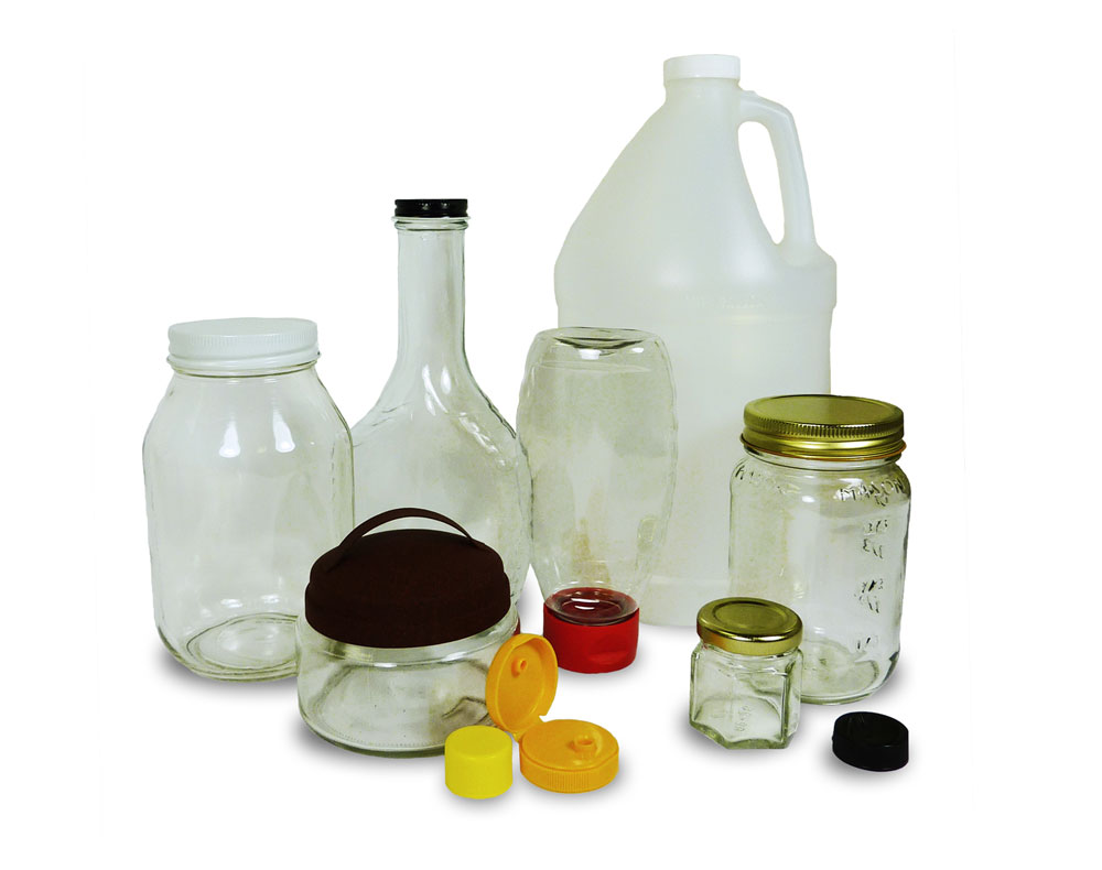 Plastic Bottles Glass Bottles & Jars -  Buy by the